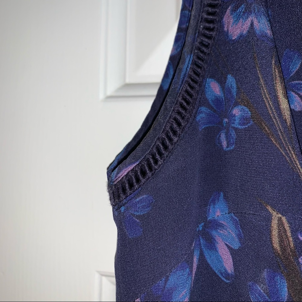 Anthropologie Greylin Floral Silk Tank, size Medium - Picture 3 of 9